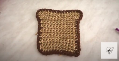 Crochet Toast Coaster 