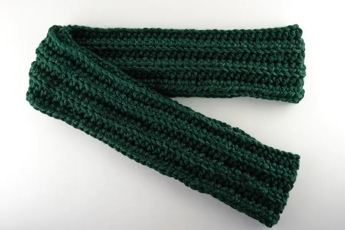 Crochet Chunky Infinity Scarf