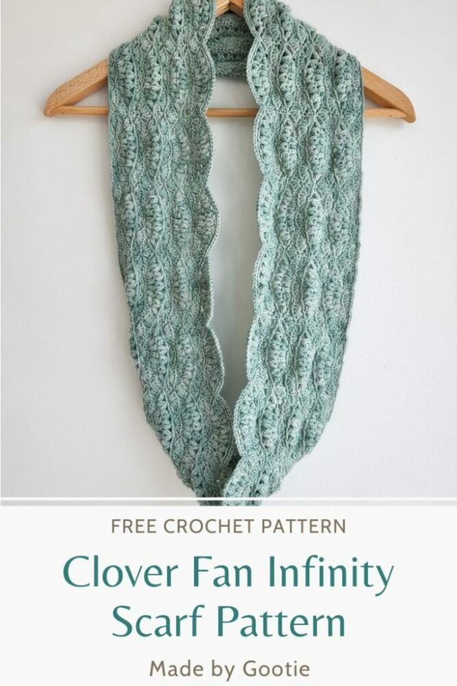 Lightweight Crochet Infinity Scarf 