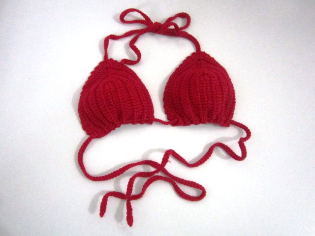 Crochet Adjustable Bikini Top