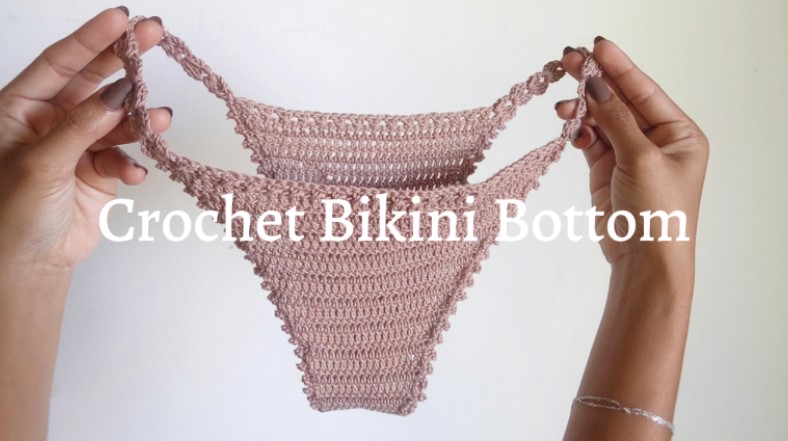 Easy Like Sunday Crochet Bikini Bottom 