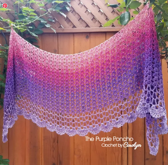 Zen Garden Crochet Shawl