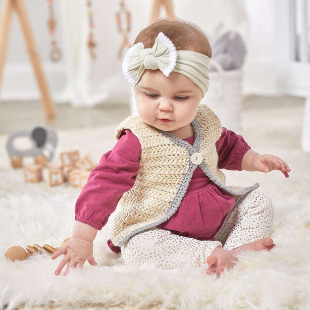 Crochet Classic Baby Vest 